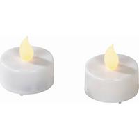 Led-teamécses Freja - fehér, Konventionell, műanyag (3,8/1,8cm) - Ondega