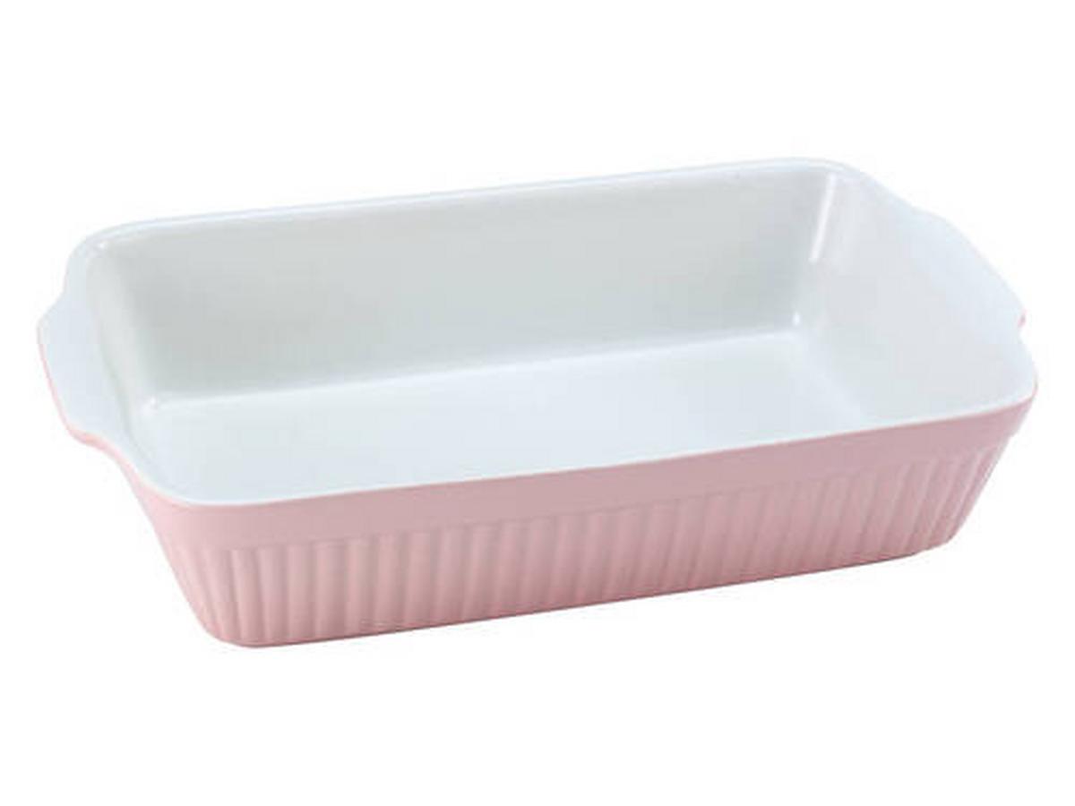 Auflaufform Classic Pastell Rosa B: 20 cm - Rosa, KONVENTIONELL, Keramik (33/20/7,5cm) - Creatable