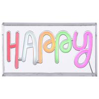 LED-Dekoleuchte 85027-70 Neon-Happy - Basics, Kunststoff (23/4/12,7cm)