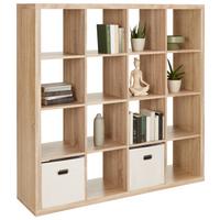 DĚLICÍ STĚNA STYLE - Sonoma dub, Konvenční, kompozitní dřevo (147/147/38cm) - Mömax