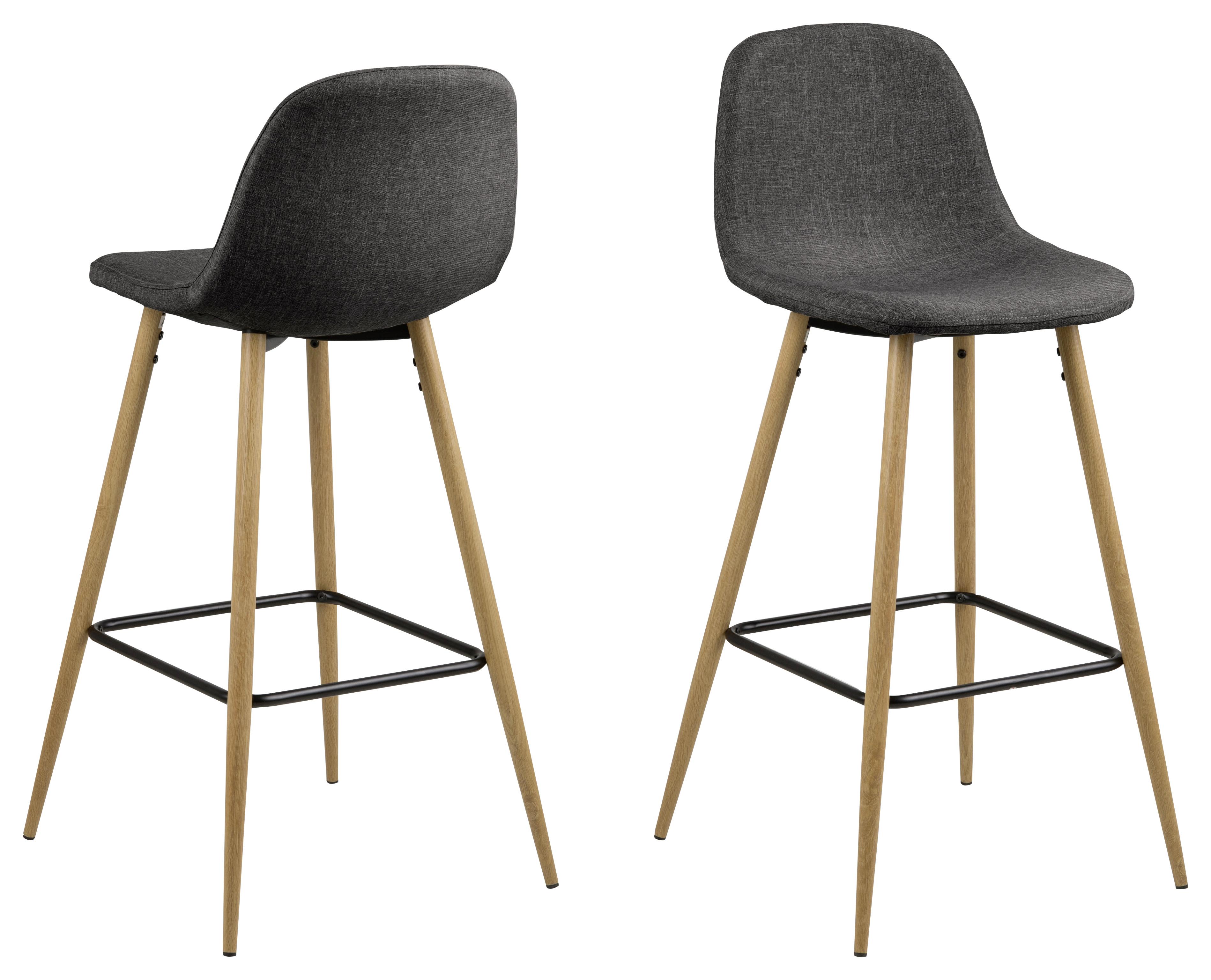 Set aus zwei Barstühlen