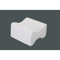 VANKÚŠ Vankúš pod kolená, 25/25/15 cm - biela, Basics, textil (25/25/15cm)