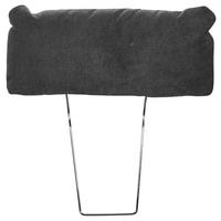 Kopfstütze Seaside Schwarz B: 54 cm - Schwarz, KONVENTIONELL, Textil (54/60/18cm) - MID.YOU