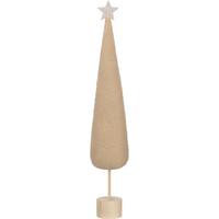 Dekoweihnachtsbaum Filip - Braun, KONVENTIONELL, Holz/Textil (11/11/65cm) - Luca Bessoni