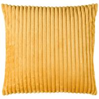 Zierkissen Sina 45x45 cm Polyester Honigfarben mit Zipp - Honig, MODERN, Textil (45/45cm) - Luca Bessoni