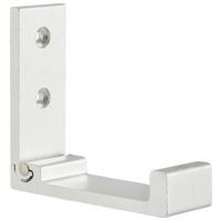 VEŠIAKOVÝ HÁČIK MAX -SB- - strieborná, kov (3/8/2cm) - Mömax