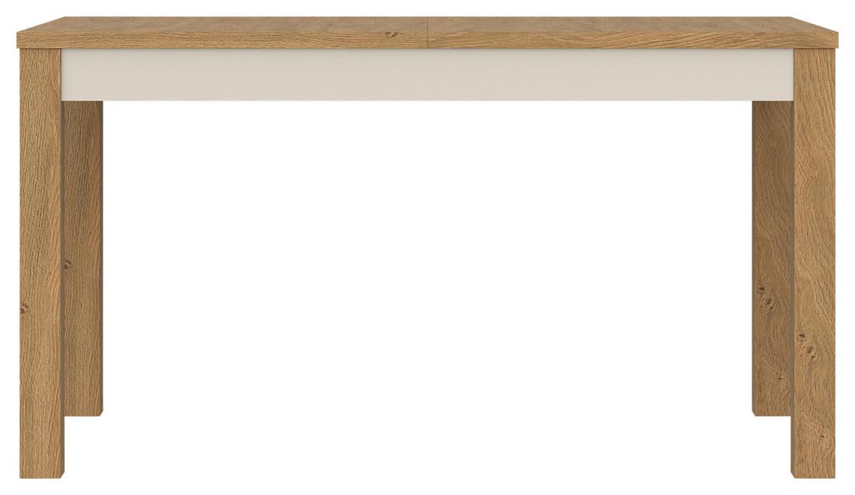 Esstisch Naxxar Eichefa./Kaschmir B: 140-180cm - Kaschmir/Eichefarben, Trend, Holzwerkstoff (140-180/77/85cm)