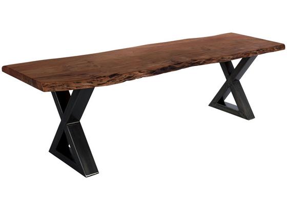 Sitzbank Calabria Cb 183 - Akaziefarben, MODERN, Holz (180/47/40cm)