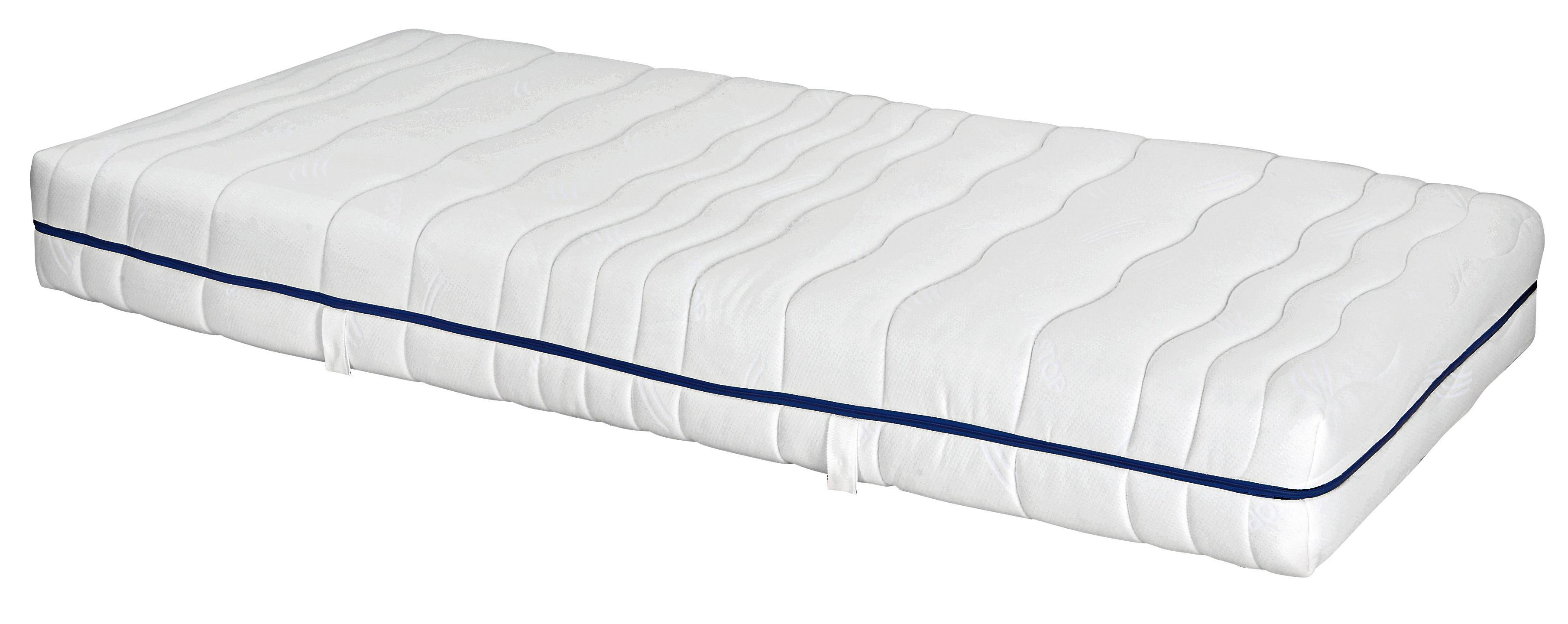 Komfortschaummatratze Silvy 90x200 cm H2/H3 H: 23 cm - Weiß, Basics (90/200cm) - Primatex