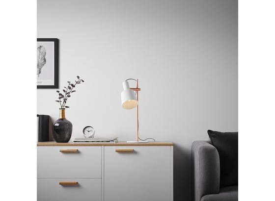 Stolová Lampa Emilia - medená/biela, Moderný, kov (22/16/46cm) - Modern Living Stolová Lampa Emilia - medená/biela, Moderný, kov (22/16/46cm) - Modern Living