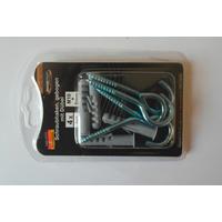 Schraubhaken-Set Gebogen Stahl L: 13 cm 4 Stk. mit Dübeln - Basics, Kunststoff/Metall (13/7,5/2,0cm)