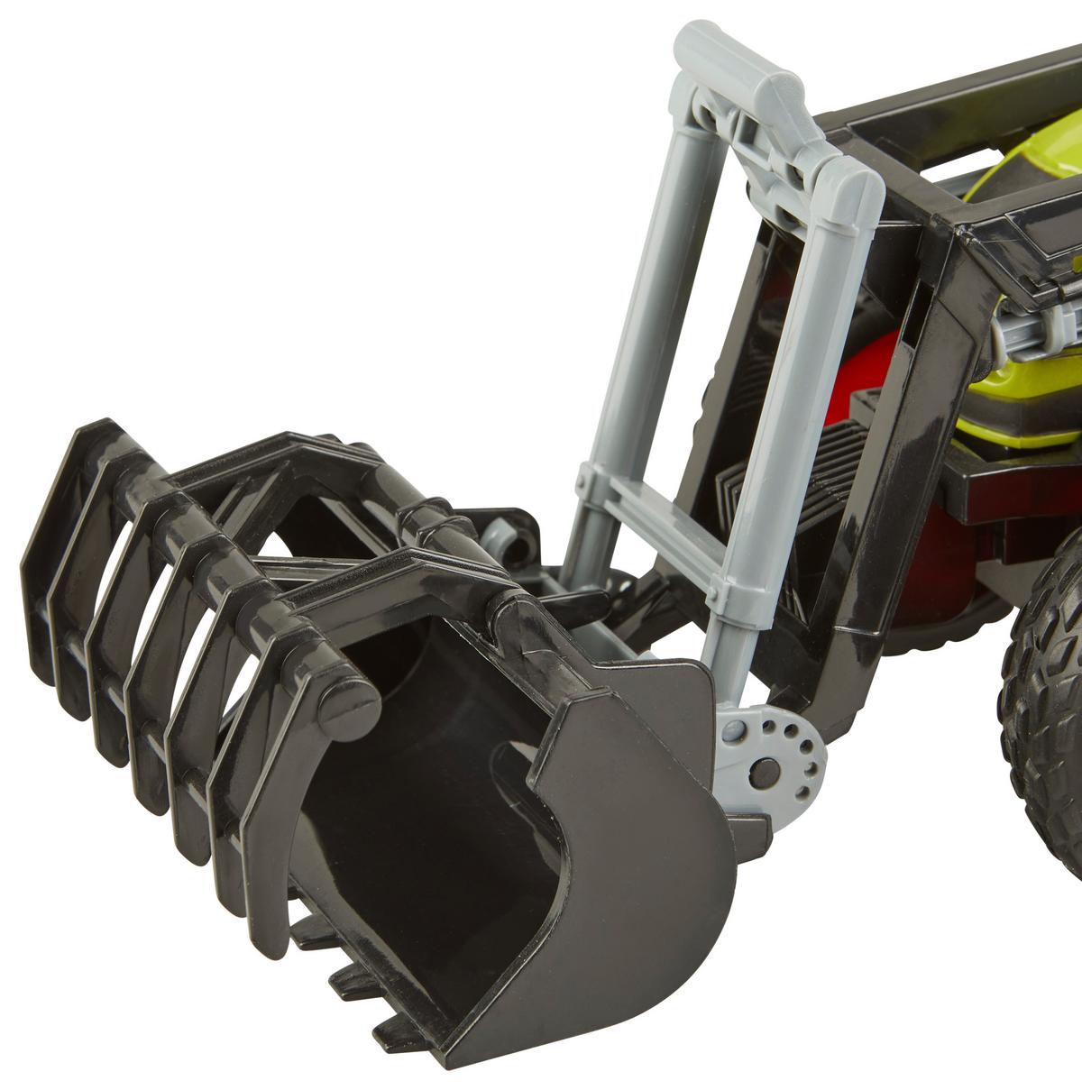 Traktor inkl. Anhänger mit Licht und Ton, ca. 49 x 18 cm