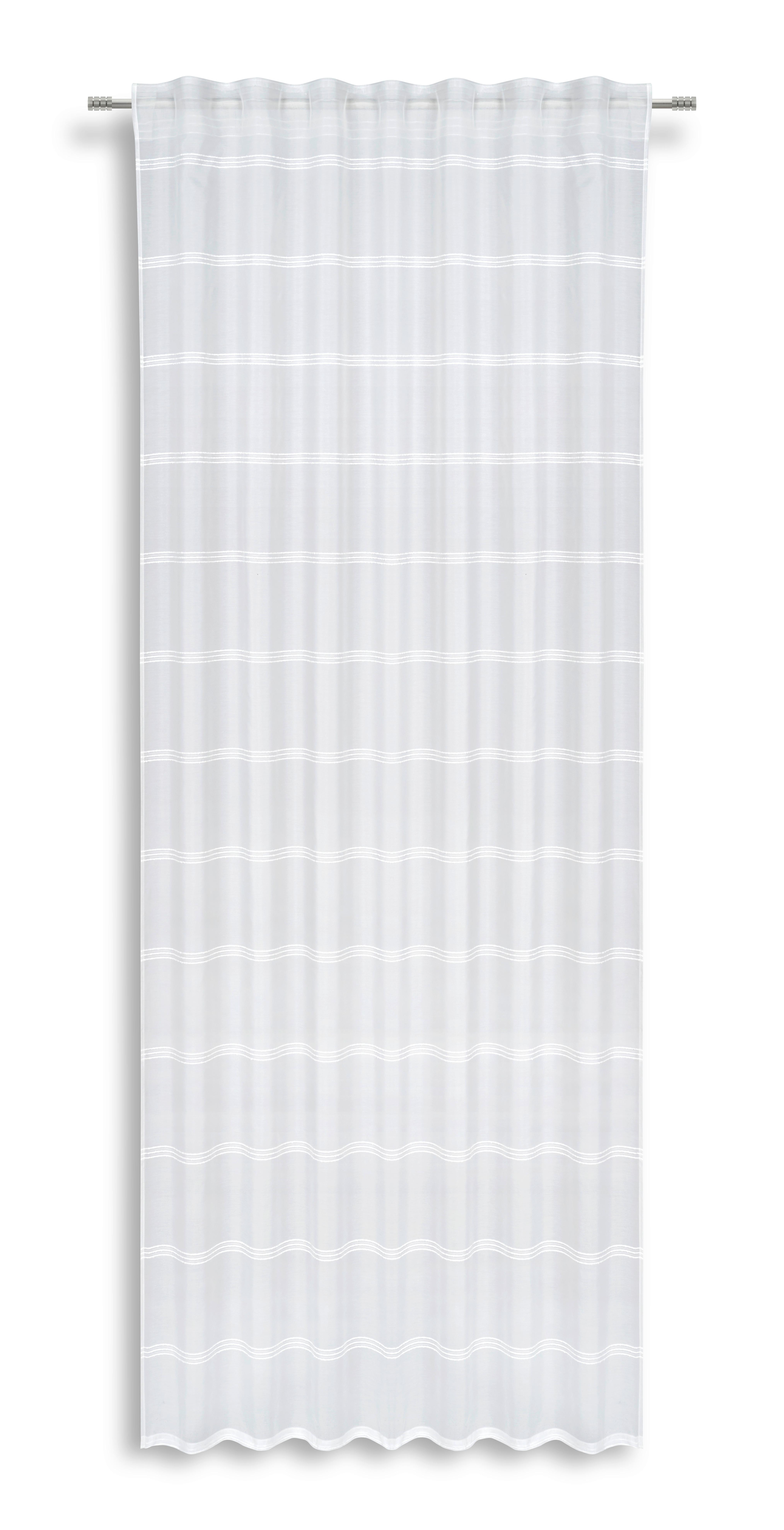 Készfüggöny Bibiana Kb. 140/245cm - fehér, Modern, textil (140/245cm) - Luca Bessoni