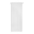 Vorhang mit Band Daniela 140x245 cm Weiß Streifen - Weiß, MODERN, Textil (140/245cm) - Luca Bessoni