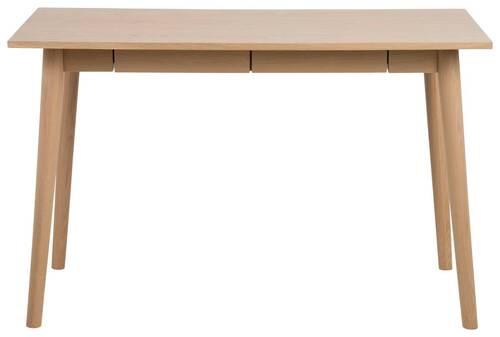 Schreibtisch B 120cm H 75cm Marte, Echtholzfurnier Eiche - Eichefarben, MODERN, Holz (60/120/75cm) - MID.YOU