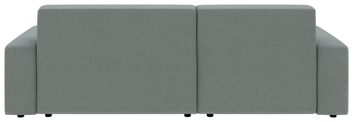 Ecksofa Wien, Grau S: 162x246 Cm - Schwarz/Grau, MODERN, Textil (162/246cm) - Trendmanufaktur