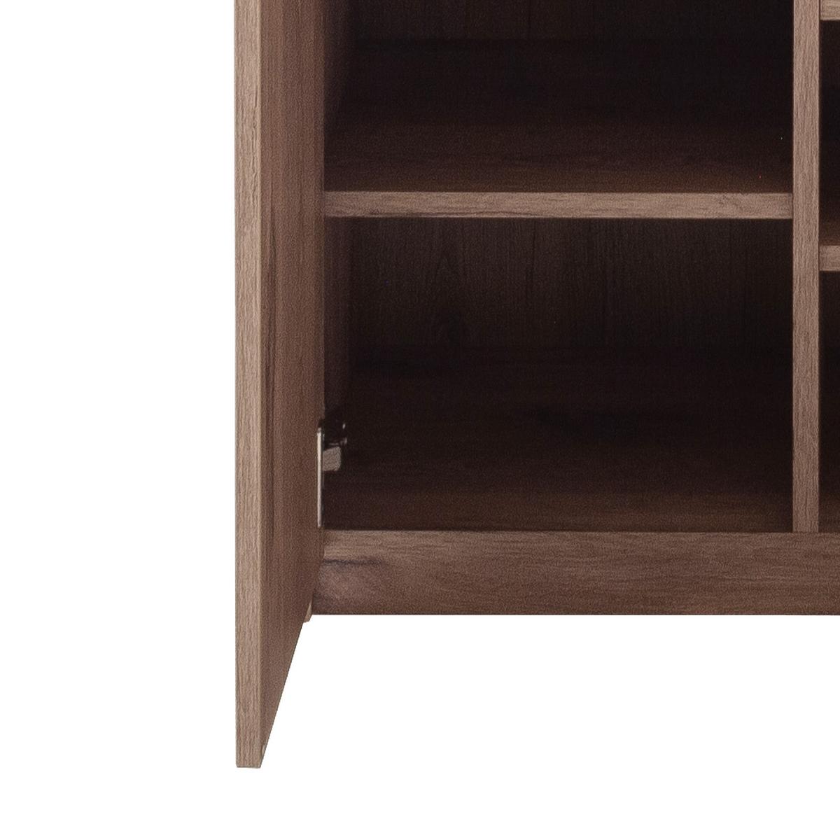 Kommode mit Led 75 cm Vancouver ,eichenfarben - Eichefarben, MODERN, Holzwerkstoff (75/99/38cm)