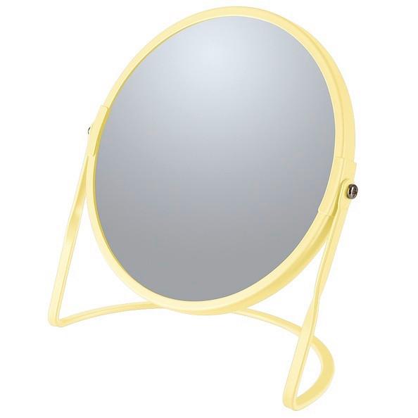 Standspiegel Akira Matt-Yellow - Hellgelb, Basics, Glas (18,4/10,5/20cm)