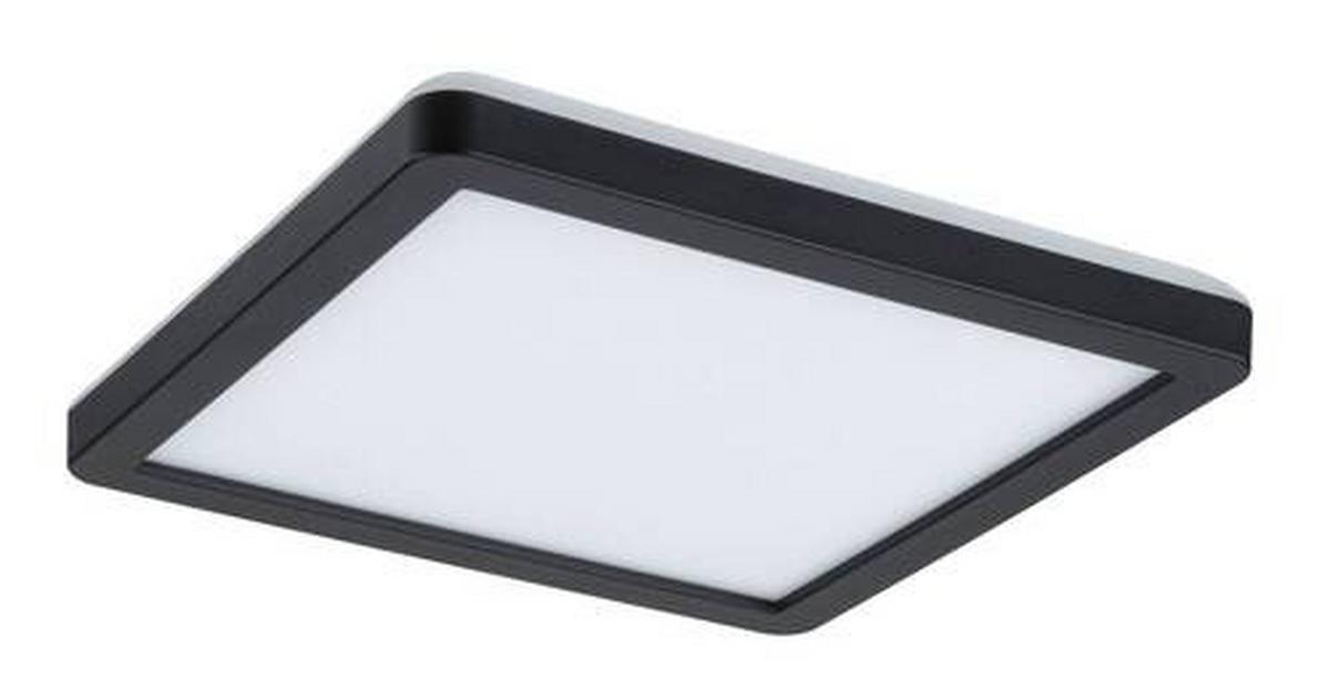 Led-paneel L: 19 Cm 71014 - Schwarz, Basics, Kunststoff (19/19/2,8cm) - Paulmann