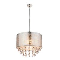 Hängeleuchte 15188h3 - MODERN, Kunststoff/Textil (40/140cm) - Globo