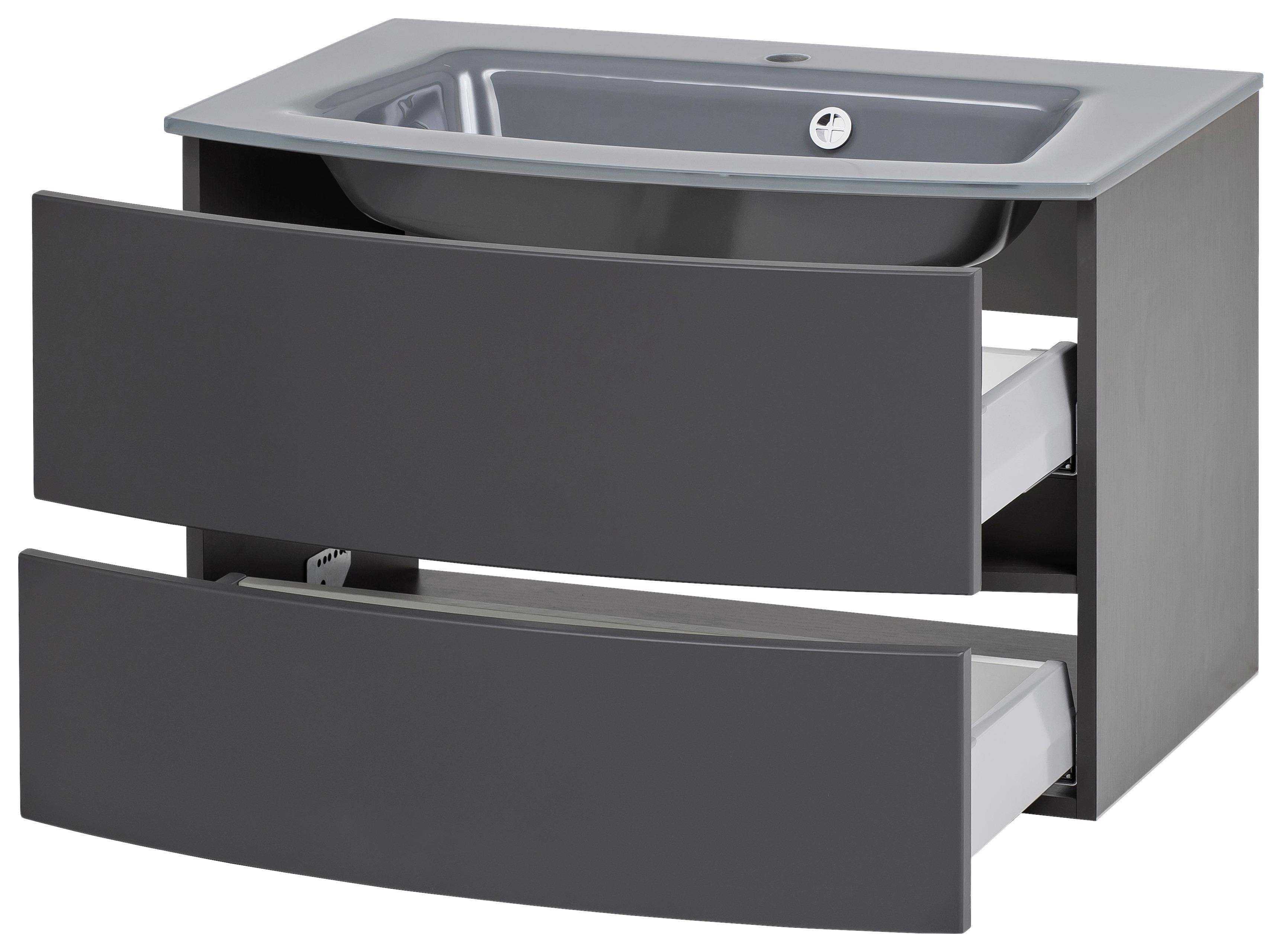 Hängender Waschtisch mit Soft-Close-System