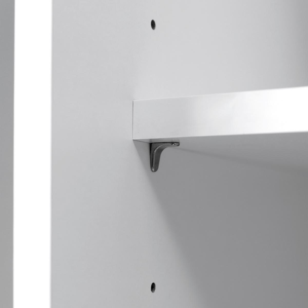 SCHIEBETÜRENSCHRANK Viva Weiß Hochglanz B: 200cm - Weiß Hochglanz/Weiß, MODERN, Holzwerkstoff (200/210/62cm) - P & B
