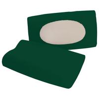 Polsterbezug Pure Flexible - Dunkelgrün, Basics, Textil (40-70/40-90cm) - Schlafgut