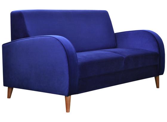 Sofa Brahms B:162 cm - Blau/Walnussfarben, MODERN, Holz (162/86/85cm) Sofa Brahms B:162 cm - Blau/Walnussfarben, MODERN, Holz (162/86/85cm)