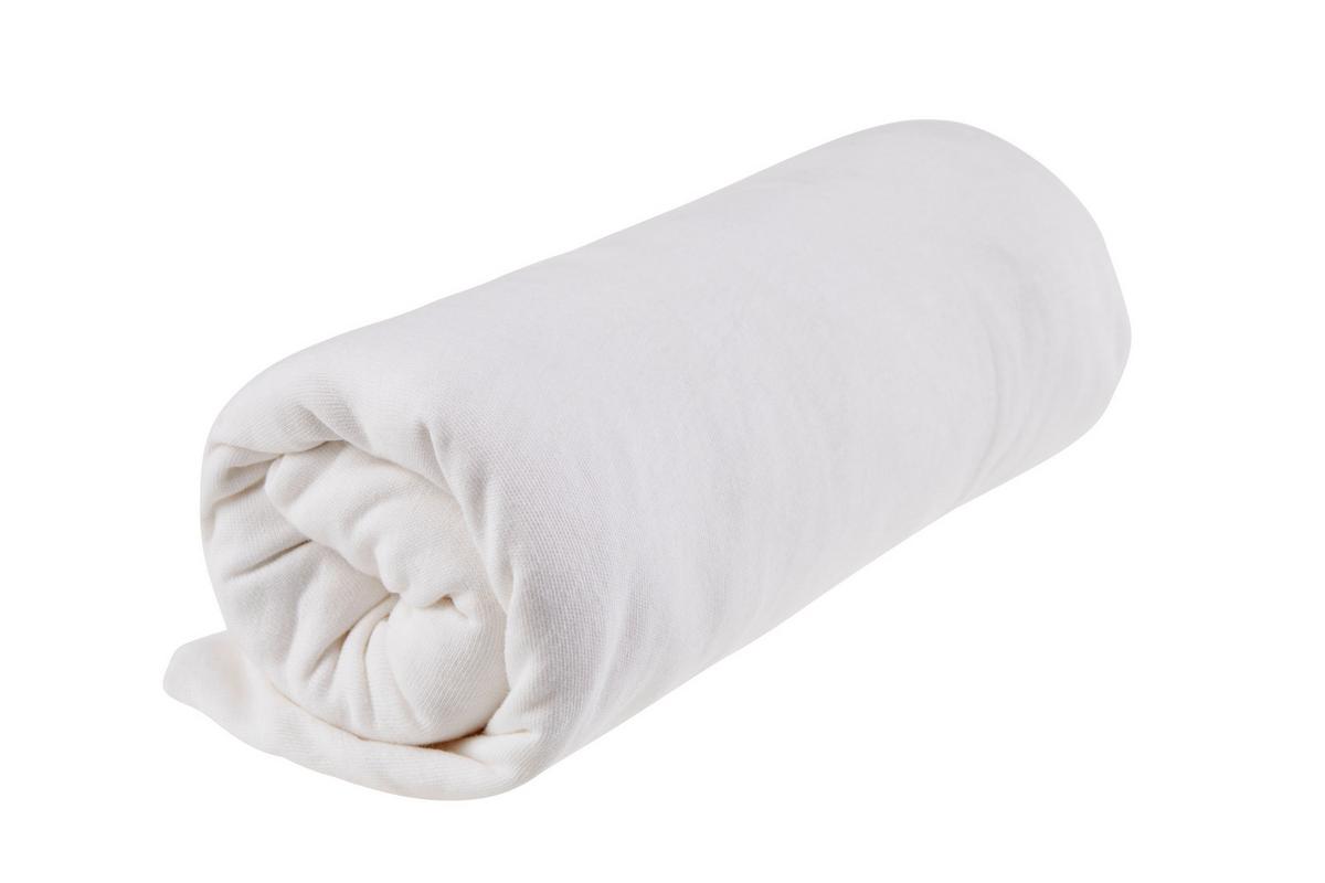 Spannleintuch Isadora 100x200 Cm Jersey-Baumwolle - Taupe/Lila, MODERN, Textil (100/200cm) - Ondega