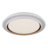 LED-Deckenleuchte 48044  Janice - Opal/Weiß, Design, Kunststoff/Metall (49/7cm) - Globo