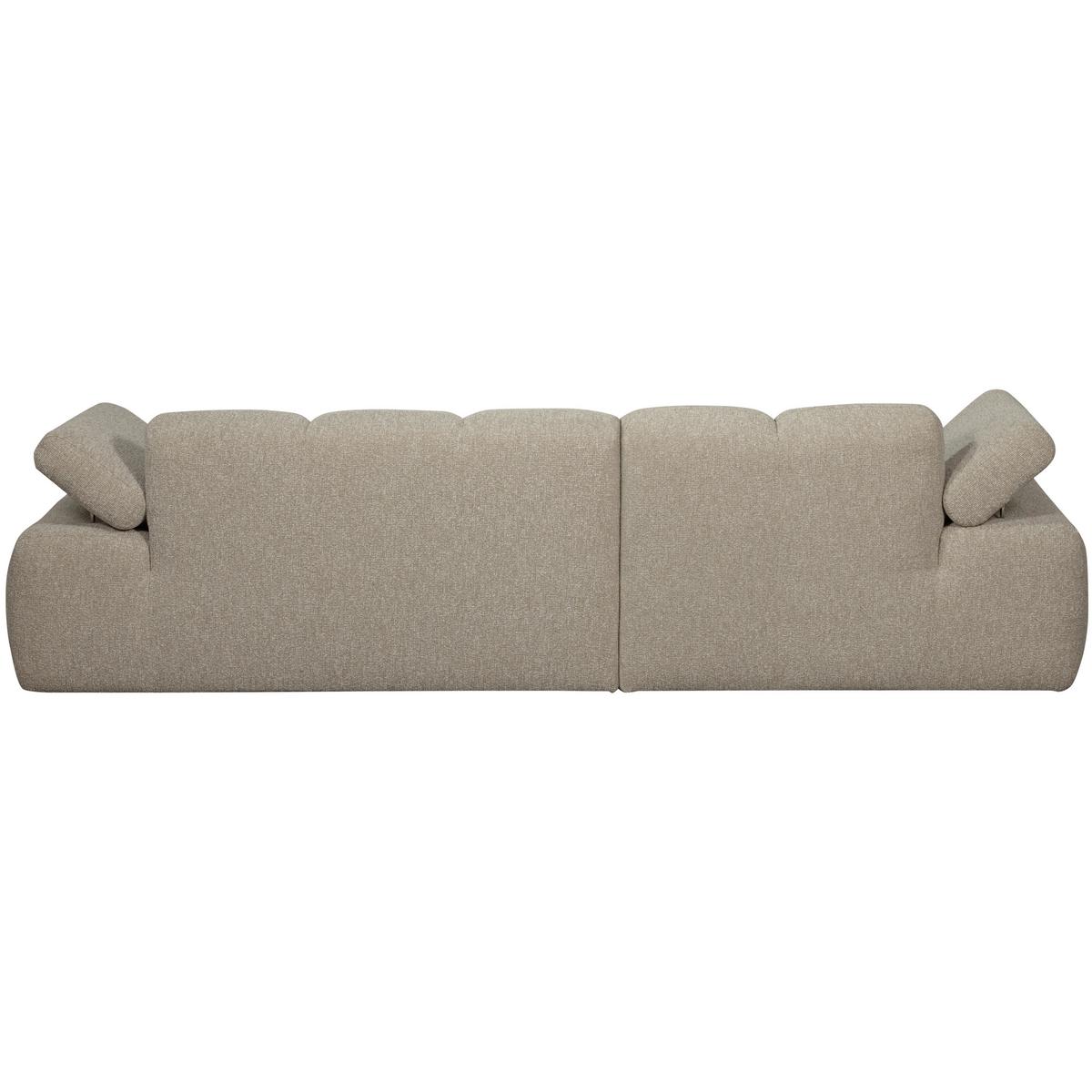 Ecksofa Mojo Beige S: 160x284 Cm - Beige/Schwarz, Design, Textil (160/284cm) - Livetastic