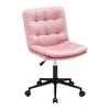 Kancelárska stolička EASY II -EXKLUSIV- - pink/čierna, Konventionell, kov/textil (44/92-102/53cm) - Mömax