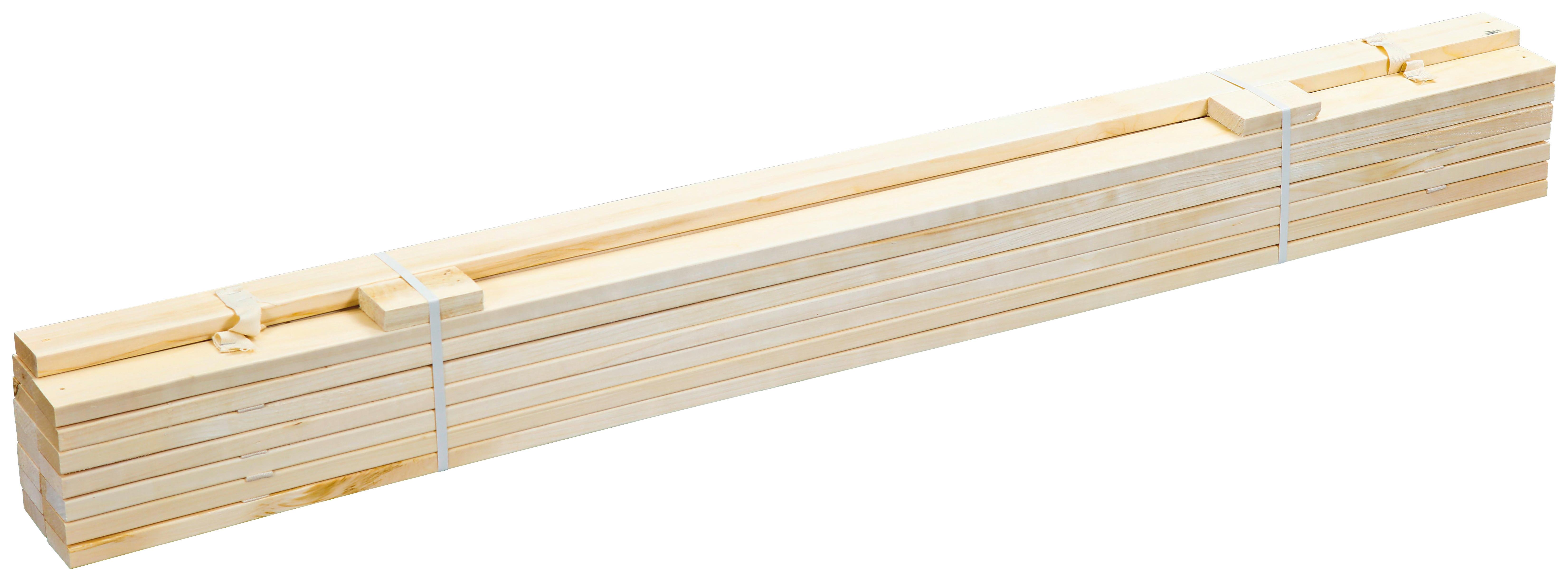 Rollrost Naturfarben, 140/200cm - Naturfarben, KONVENTIONELL, Holz (140/200cm) - P & B