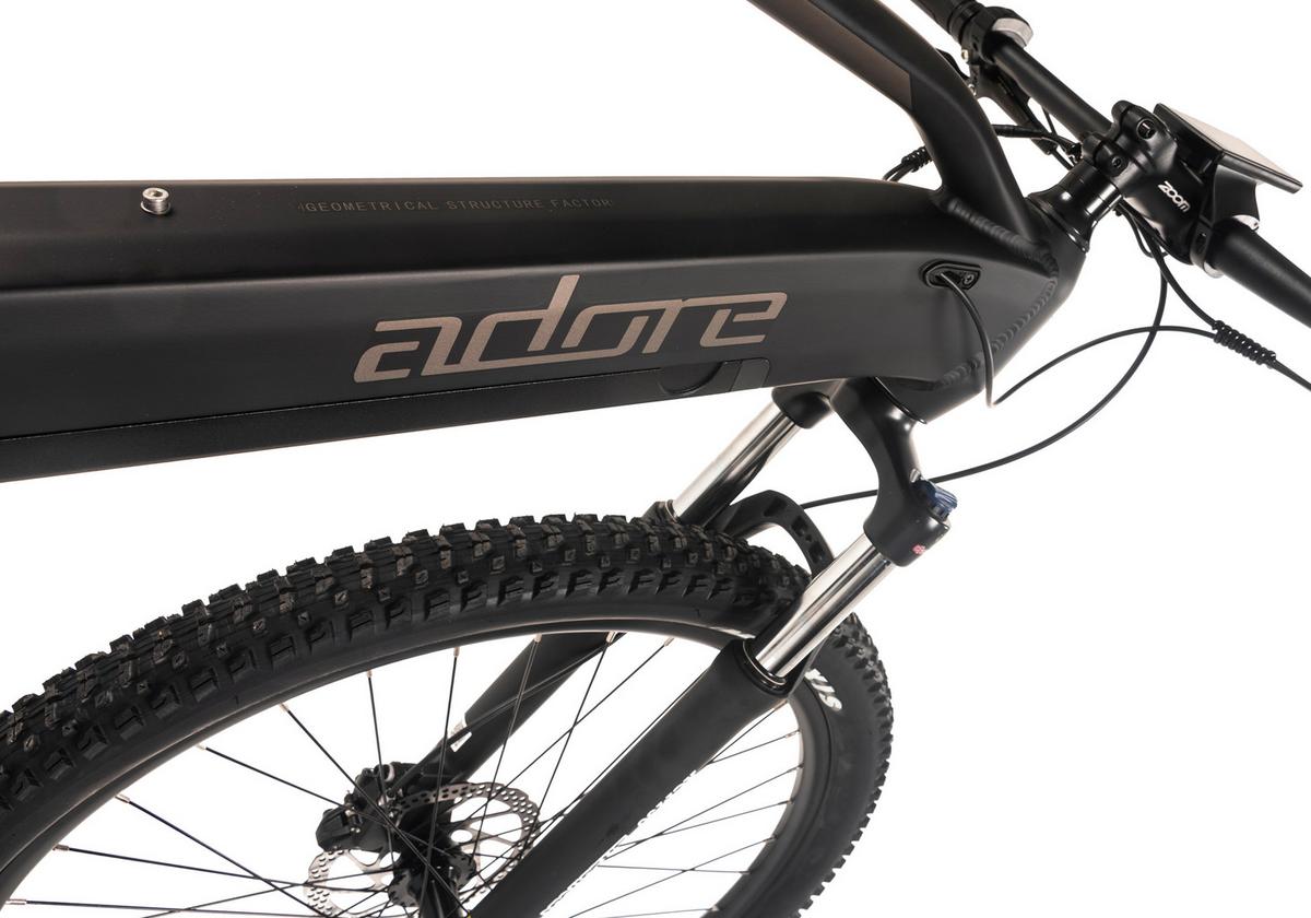 E-Mountainbike 29'' Schwarz Matt - Schwarz, LIFESTYLE, Metall (180/70/100cm)