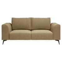Dvoumístná pohovka SEUL, zlatá - černá/barvy zlata, Design, kov/dřevo (186/88/90cm) - MID.YOU