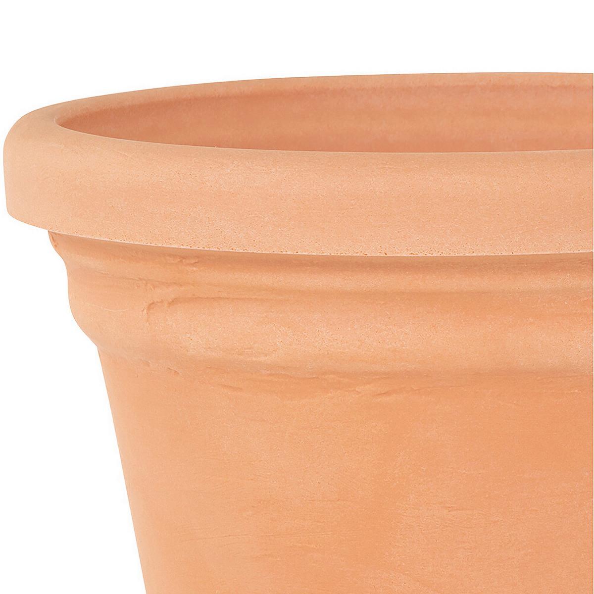 Pflanzentopf Terracotta D: 55 cm - Terracotta, Basics, Kunststoff (55/44cm) - Siena Garden