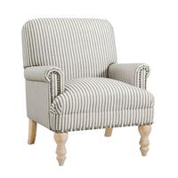 OHRENSESSEL Jaya Beige B: 76cm - Beige/Naturfarben, Design, Holz/Textil (76/89/73cm) - MID.YOU