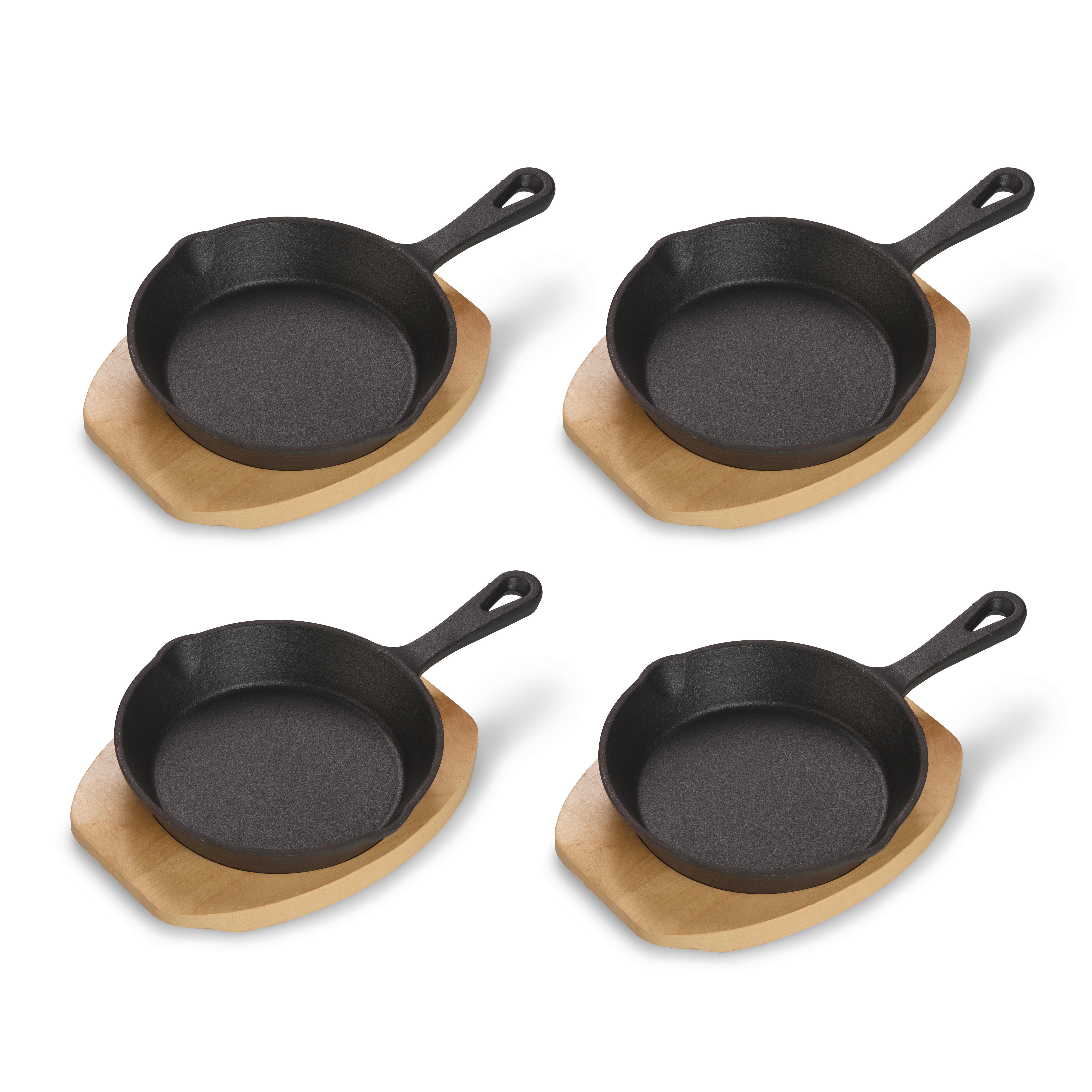 SADA PANVÍC 4-dielna - čierna, Basics, kov (15/3,5/25cm) - Echtwerk