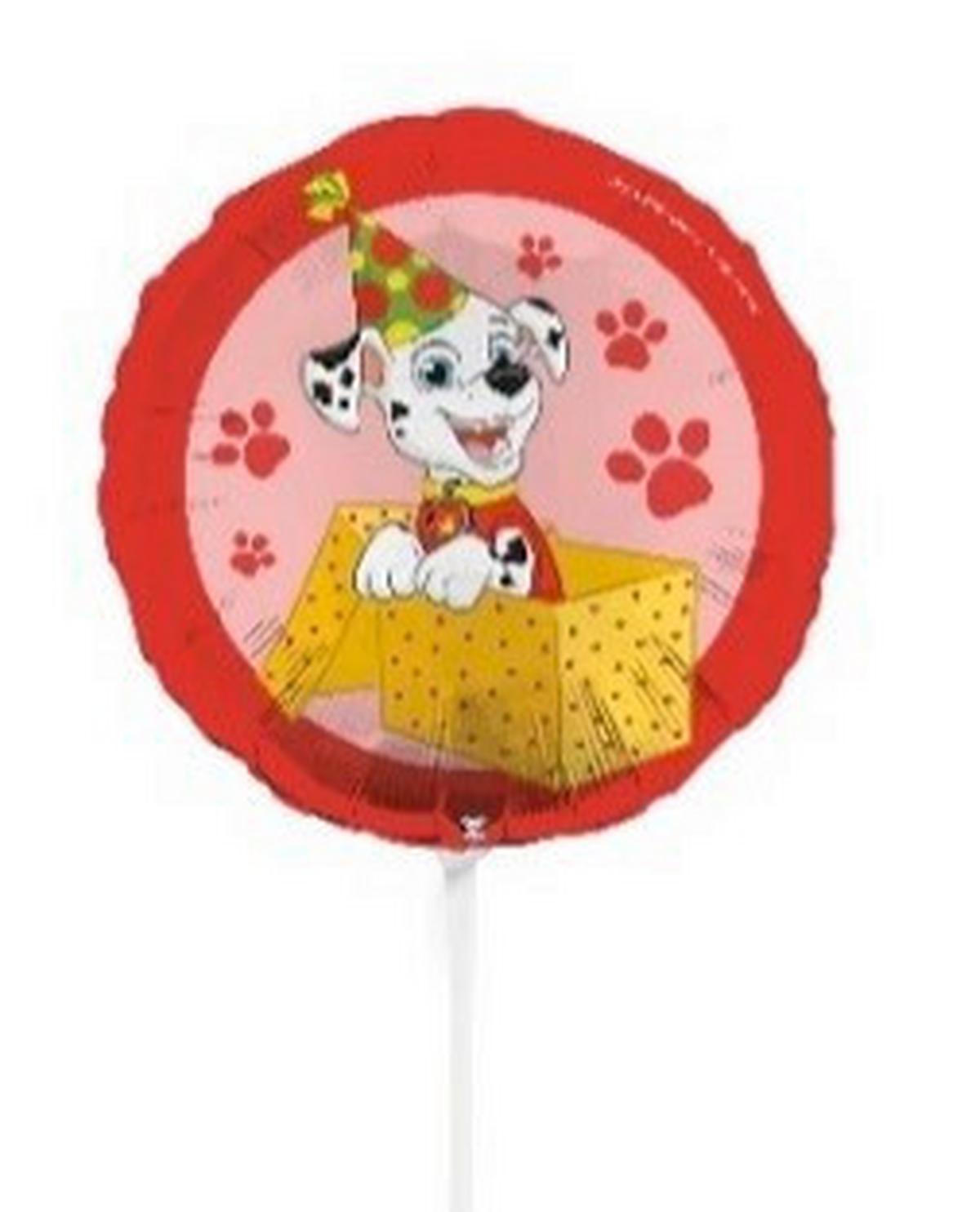 LUFTBALLON MINI-FOLIENBALLON "PAW PATROL" - Trend, Kunststoff (18-23cm)