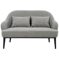Pohovka ALLEGRA, béžová - černá/šedobéžová, Moderní, kov/textil (140/87/80cm) - Mömax