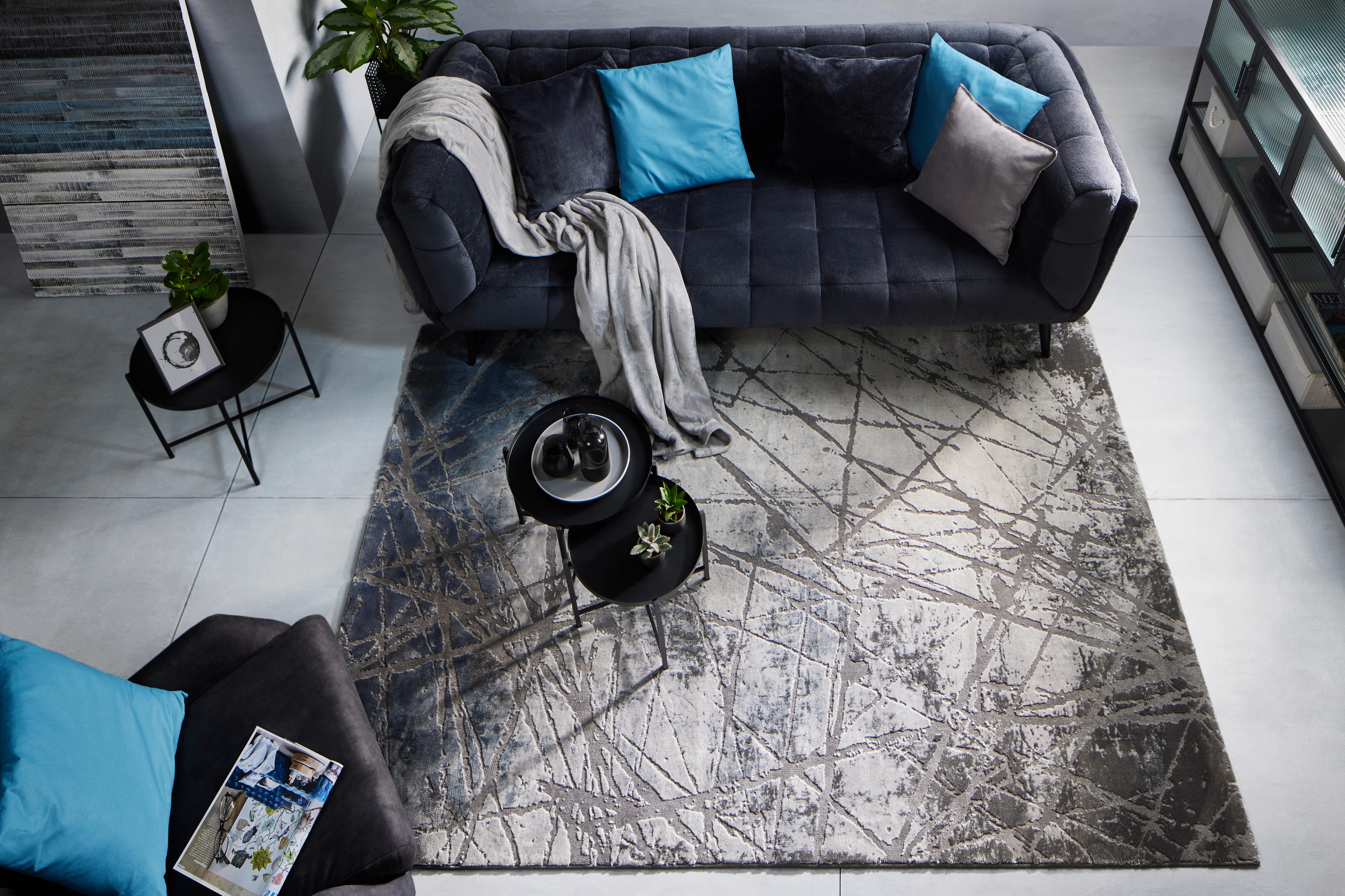 Dekorační Polštář Viola, 45/45cm, Šedá - šedá, Konvenční, textil (45/45cm) - Premium Living