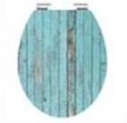 Wc Sedátko Blue Wood - Moderní, kompozitní dřevo (37/2,5/42,5cm)