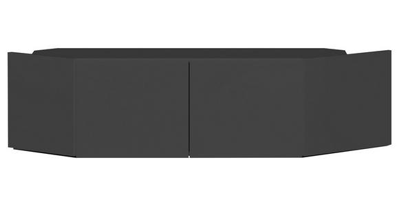 Aufsatzschrank Max-Extra - Grau, KONVENTIONELL, Holzwerkstoff (117/39/104cm) - James Wood