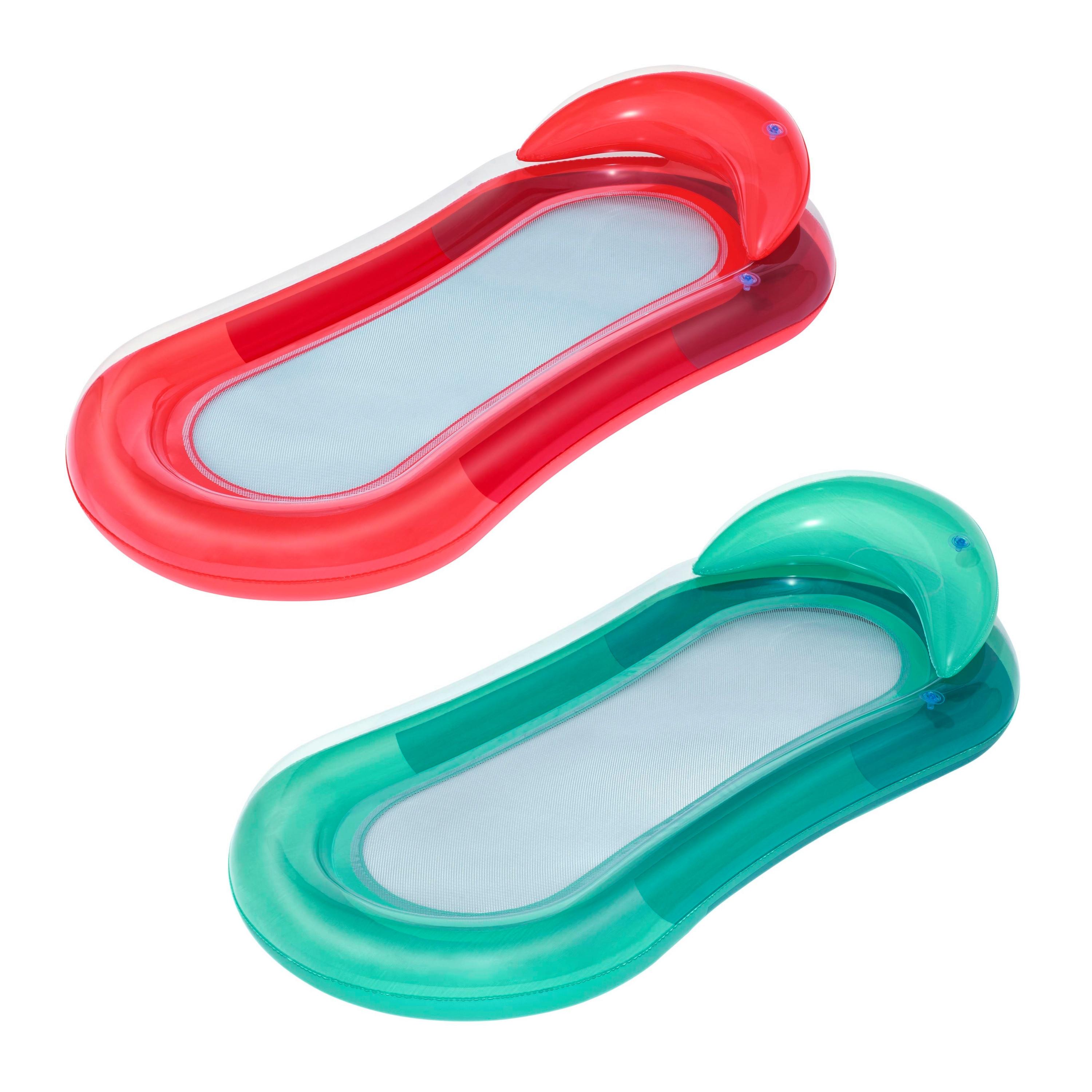 Gumimatrac Maximilian Kb. 84/160cm - piros/zöld, Konventionell, műanyag (84/160cm) - Bestway