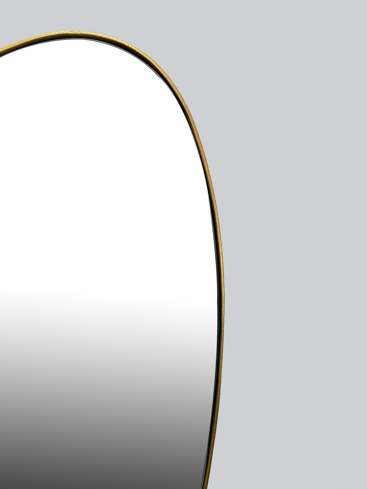 Wandspiegel Goldfarben B: 46 cm - Goldfarben, Design, Glas/Metall (46/70/2,5cm) - MID.YOU