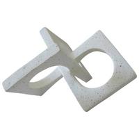 Skulptur Lukas - Creme, KONVENTIONELL, Kunststoff (17/14,5/10cm) - Luca Bessoni