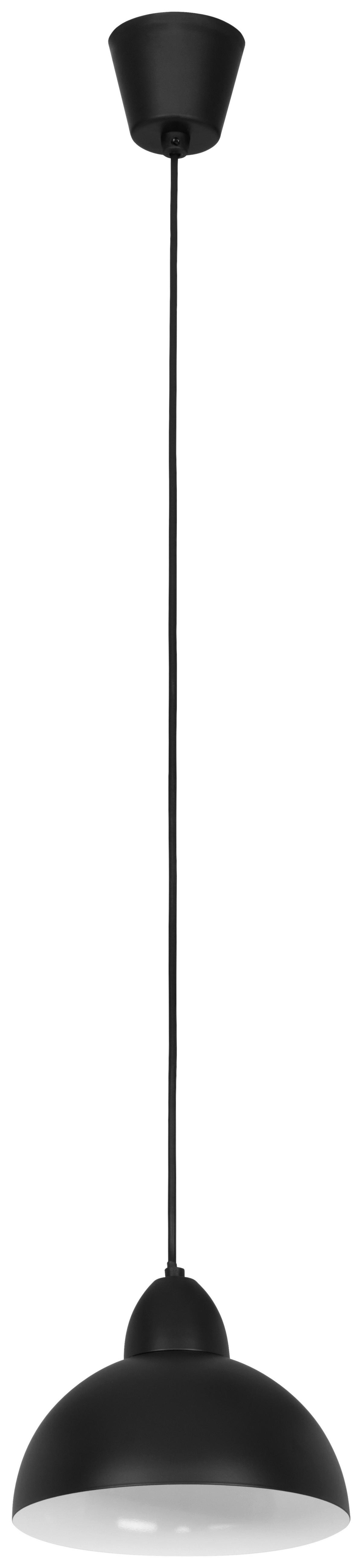 ZÁVĚSNÉ SVÍTIDLO MICHAEL - bílá/černá, Moderní, kov/plast (20/100cm) - Mömax