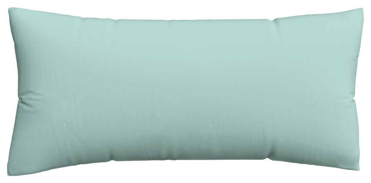 Kopfpolsterbezug Knitted Jersey - Türkis, Basics, Textil (40/80cm) - Schlafgut