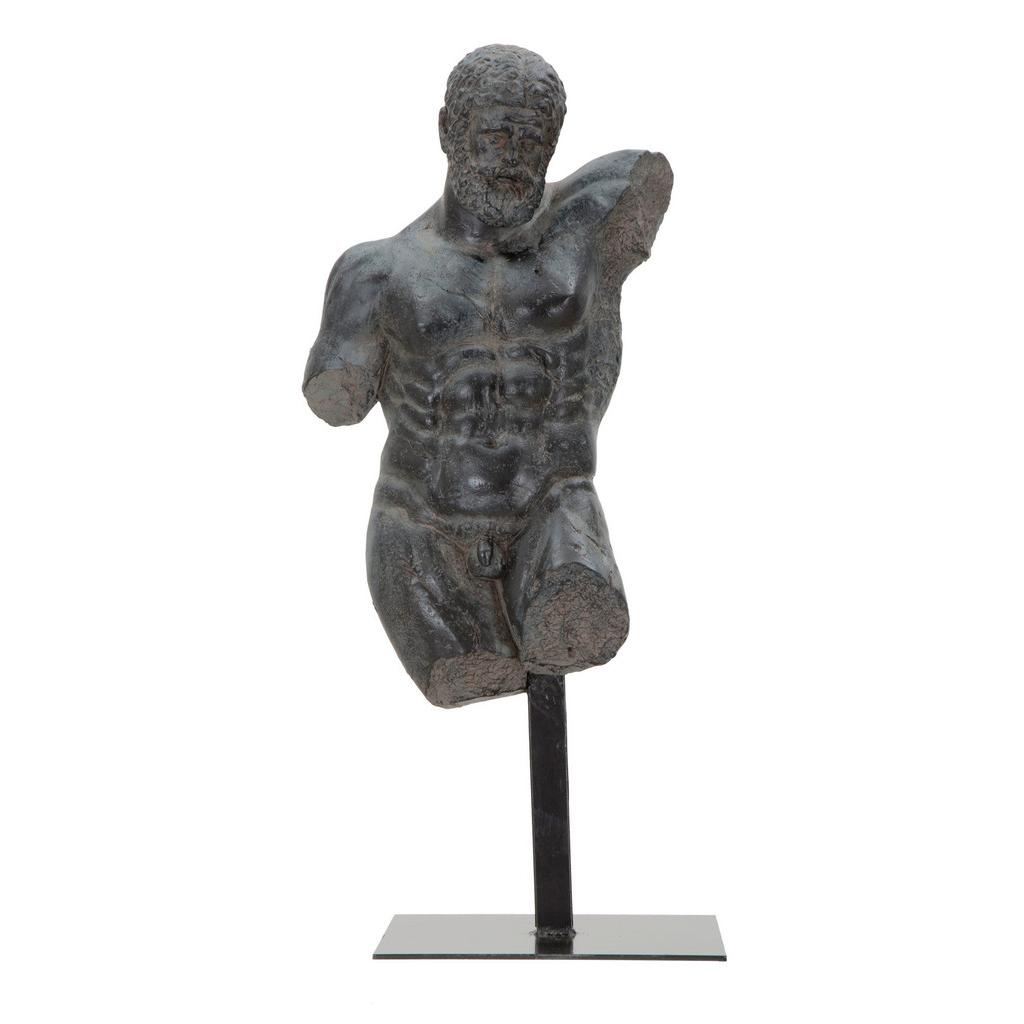 Skulptur Museum Man schwarz, B: 26 cm