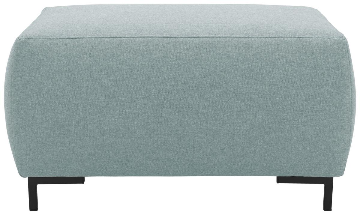 Hocker Looks Vi - Blau/Schwarz, Design, Textil (88/44/68cm) - LOOKS by W.Joop